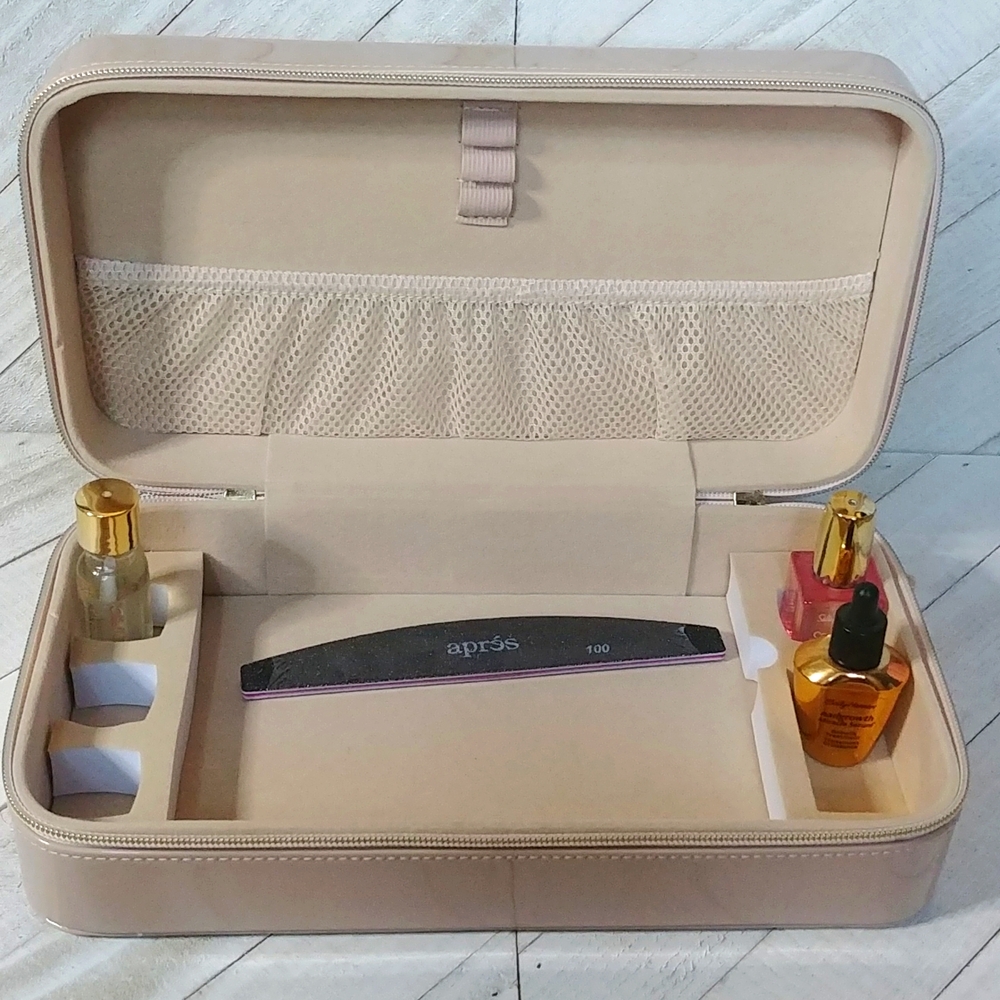 Apres Nail Gel Polish Travel Storage Case *Bonus New Nail File